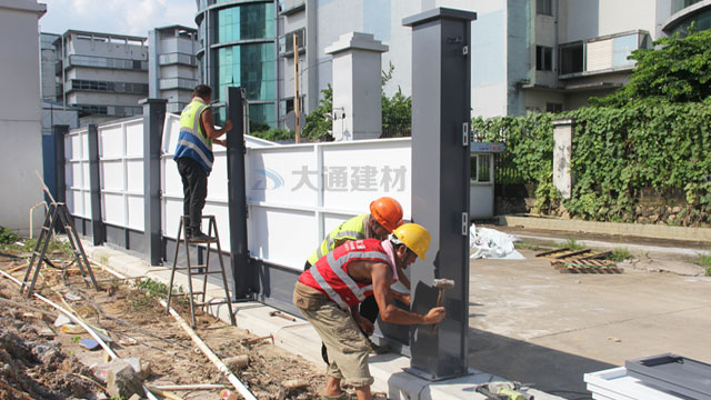 深圳寶安區沙井街(jiē)道(dào)施工(gōng)前安裝市政圍擋A款