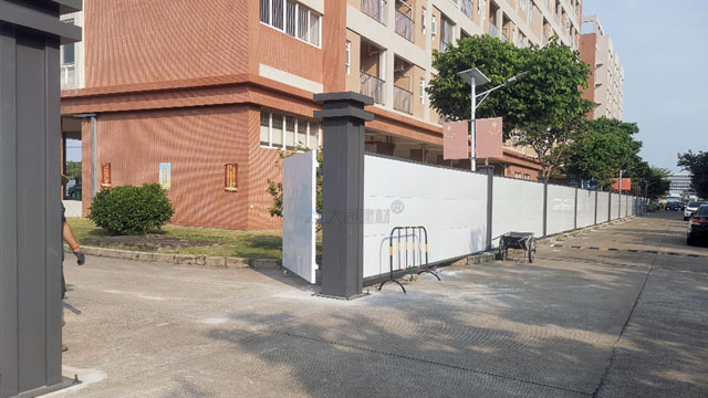 惠州圍擋大(dà)門-建築工(gōng)地(dì)圍擋-施工(gōng)圍擋項目工(gōng)程
