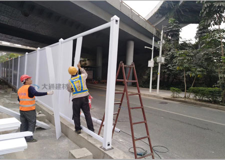 珠海PVC圍擋-珠海市區建設工(gōng)地(dì)施工(gōng)PVC圍擋工(gōng)程