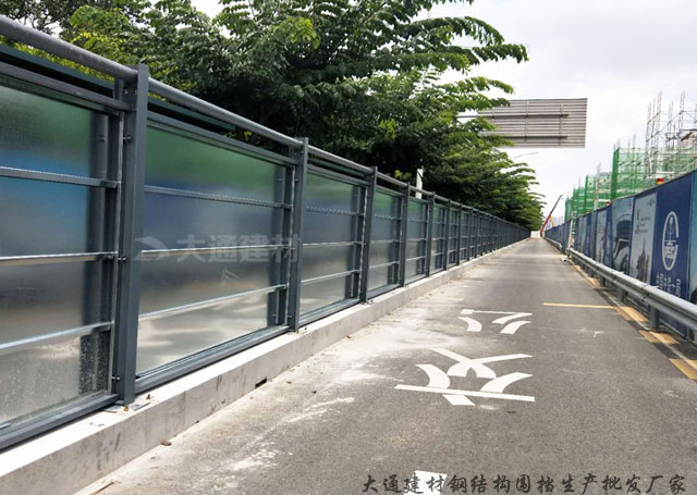 廣州圍擋C型-廣州白(bái)雲區市政道(dào)路(lù)改造工(gōng)程裝配式圍擋